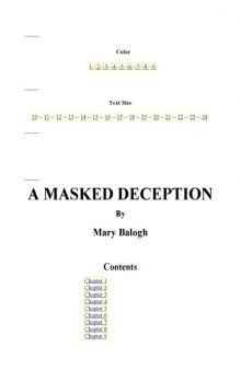 A Masked Deception