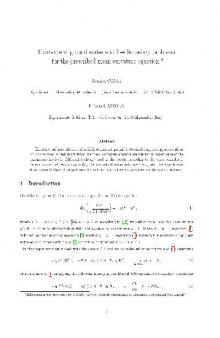 Existence of ground states and free-boundary problems for the prescribed mean-curvature equation
