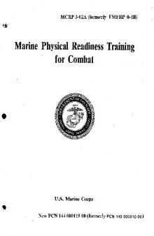 Marine Physical Readiness Training for Combat MCRP 3-02A