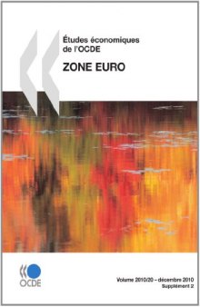 Etudes economiques de l'OCDE : Zone euro 2010