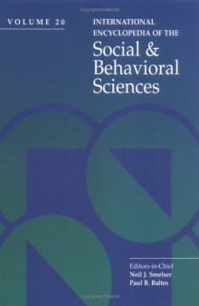 International Encyclopedia Of The Social & Behavioral Sciences. Postmodernism In Sociology