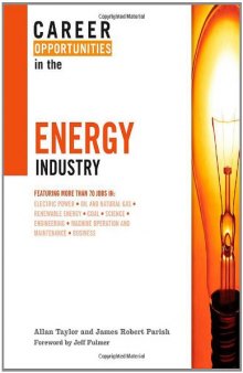 Career Opportunities in the Energy Industry (Career Opportunities)