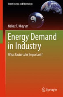 Energy Demand in Industry: What Factors Are Important?