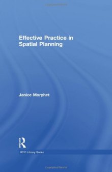 Effective Practice in Spatial Planning  
