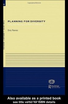 Planning for Diversity: Policy and Planning in a World of Difference (Rtpi Library)