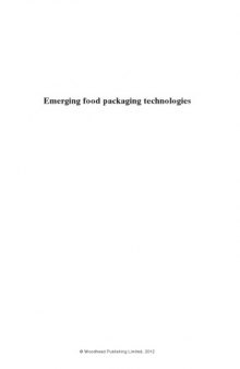 Emerging food packaging technologies: Principles and practice