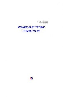 Power electronic converters