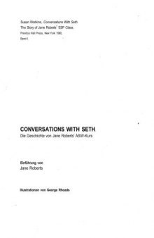 Conversations with Seth Band 1 + 2