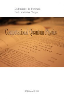 Computational Quantum Physics