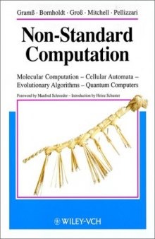 Non-Standard Computation: Molecular Computation - Cellular Automata - Evolutionary Algorithms - Quantum Computers