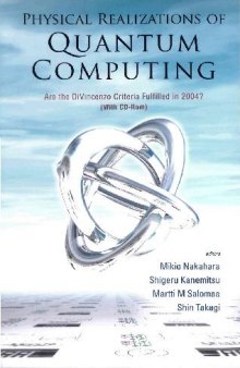 Proceedings of the 1st International Conference on Experimental Implementation of Quantum Computation: Sydney, Australia, 16-19 January 2001