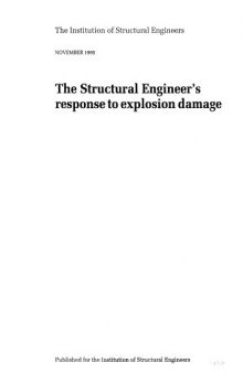 The structural engineer's response to explosion damage  