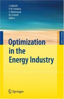 Optimization in the Energy Industry (Energy Systems)