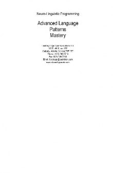 Advanced Language Patterns Mastery