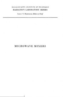 MIT RadLab {complete set} Vol 16 - Microwave Mixers
