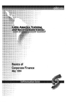 Citibank - Basics of corporate finance