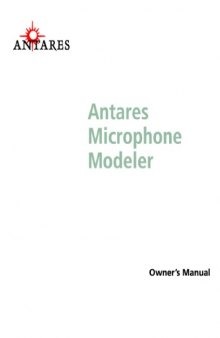 Antares microphone modelr