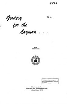 Geodesy for the Layman - USAF