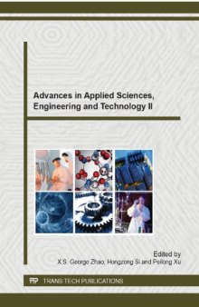 Advances in Applied Sciences, Engineering and Technology II