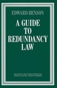 A Guide to Redundancy Law