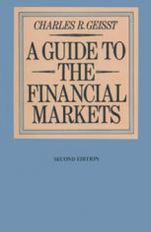 A Guide to the Financial Markets