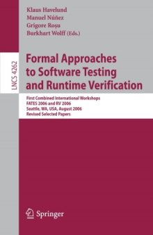 Formal Approaches to Software Testing: 5th International Workshop, FATES 2005, Edinburgh, UK, July 11, 2005, Revised Selected Papers