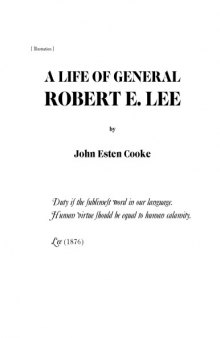 A life of Gen. Robert E. Lee