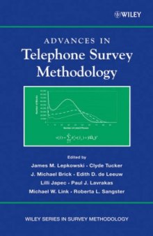 Advances in Telephone Survey Methodology