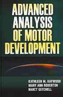 Advanced analysis of motor development