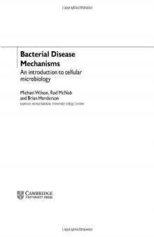 Bacterial disease mechanisms : an introduction to cellular microbiology