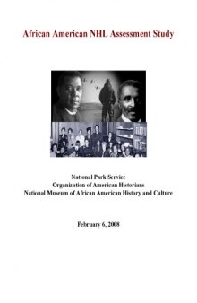 African American National Historic Landmarks Assessment Study