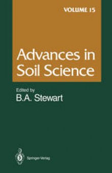 Advances in Soil Science: 15