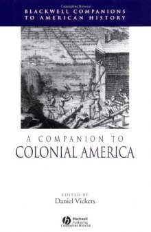 A Companion to Colonial America (Blackwell Companions to American History)