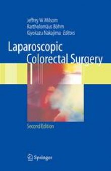 Laparoscopic Colorectal Surgery