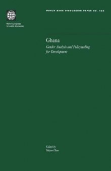 Ghana: gender analysis and policymaking for development, Parts 63-403