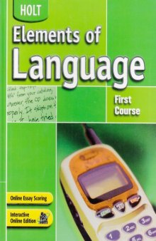 Elements of Language: First Course