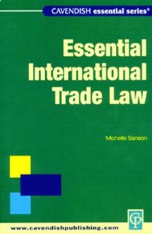 Essential International Trade Law (Australian Essentials)