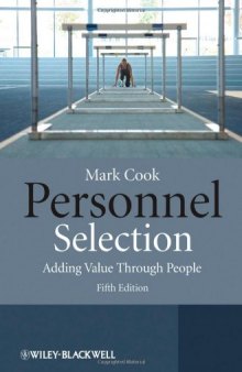 Personnel Selection: Adding Value Through People - 5th Edition