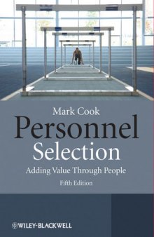 Personnel Selection: Adding Value Through People, Fifth Edition