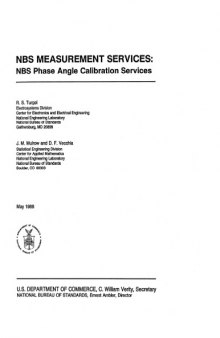 NBS MEASUREMENT SERVICES: NBS Phase Angle Calibration Services