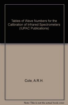 Tables of Wavenumbers for the Calibration of Infrared Spectrometers. International Union of Pure and Applied Chemistry: Commission on Molecular Structure and Spectroscopy
