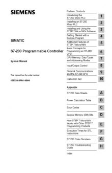 SIMATIC - S7-200 Programmable Controller