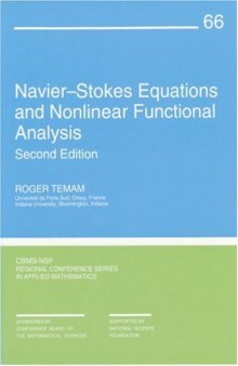 Navier-Stokes equations and nonlinear functional analysis