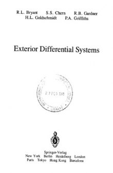 Exterior Differential Systems (Mathematical Sciences Research Institute Publications)