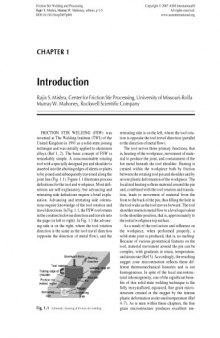 Friction Stir Welding and Processing