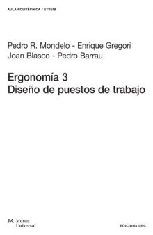 Ergonomía, Volume 3  