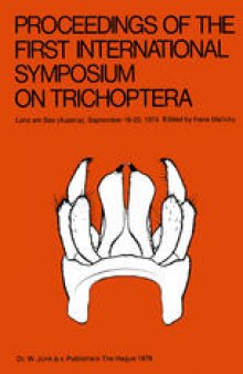 Proceedings of the First International Symposium on Trichoptera: Lunz am See (Austria), September 16–20, 1974