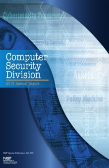Computer Security Division - 2013 Annual Report