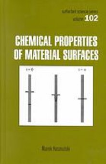 Chemical properties of material surfaces