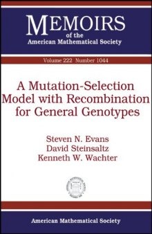 A mutation-selection model with recombination for general genotypes